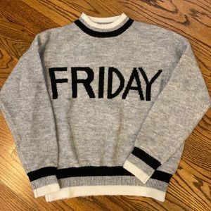 Code x Mode Friday Sweater Size XS